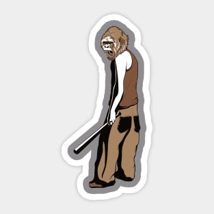 Monkey Life Sticker